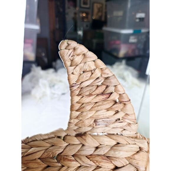 Woven Straw Fish EUC on Stand Table Decor Large Art Fun Fish Gift - Picture 5 of 17